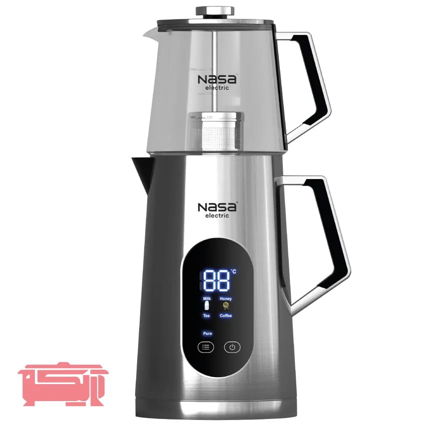 چای‌ساز ناساالکتریک مدل NS-526 با طراحی مدرن و کاربردی
