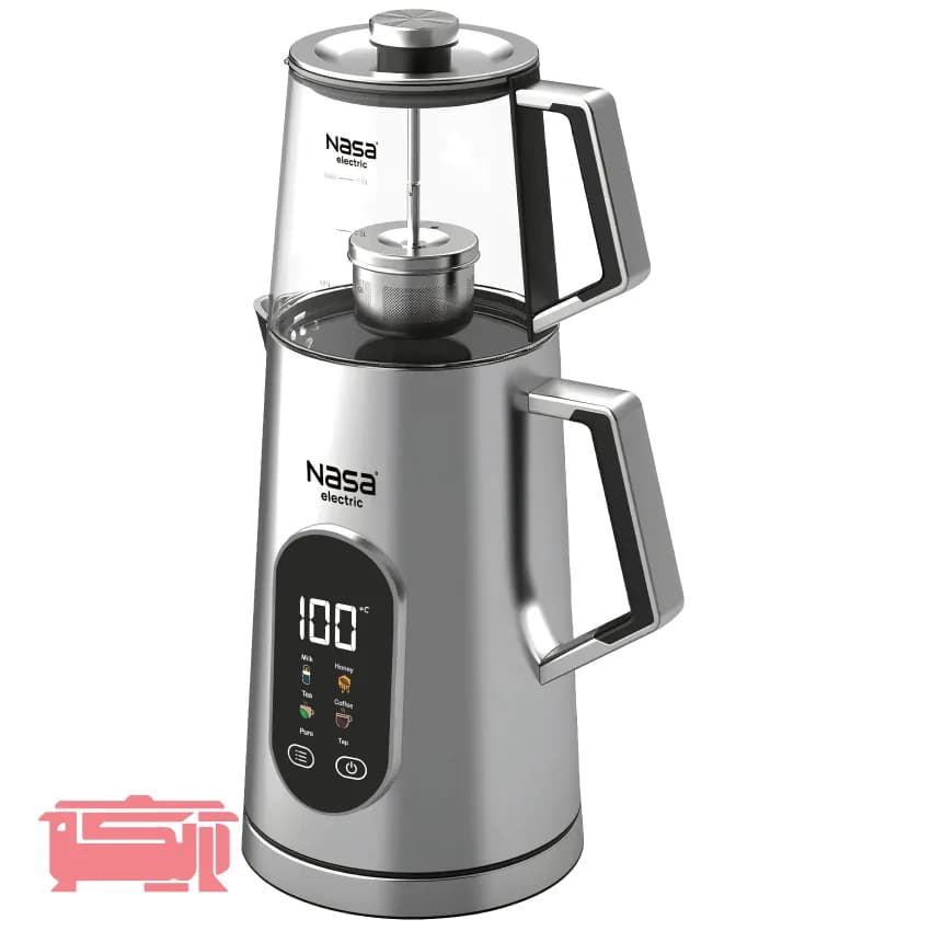 چای‌ساز ناساالکتریک مدل NS-526 با طراحی شیک و کاربردی