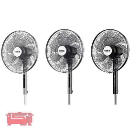 پنکه ایستاده مشکی ناساالکتریک NS-1118