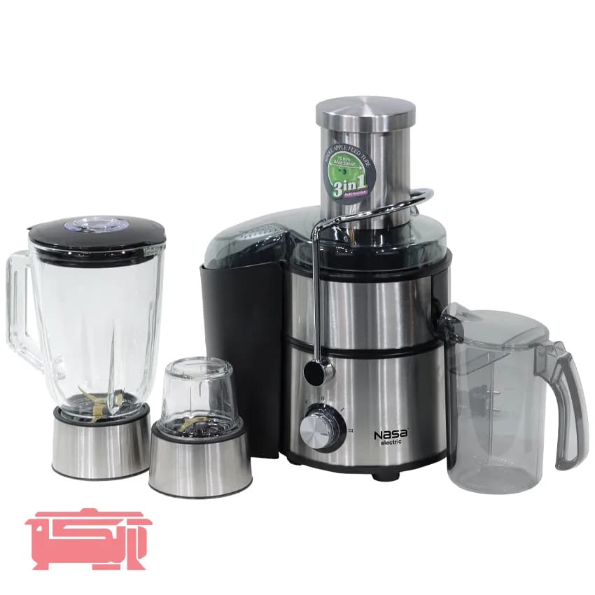 خرید بهترین مارک آبمیوه گیری سه کاره ناسا الکتریک NS-917