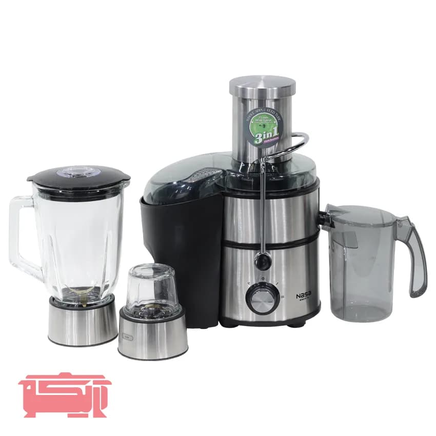 قیمت بهترین مارک آبمیوه گیری سه کاره ناسا الکتریک NS-917